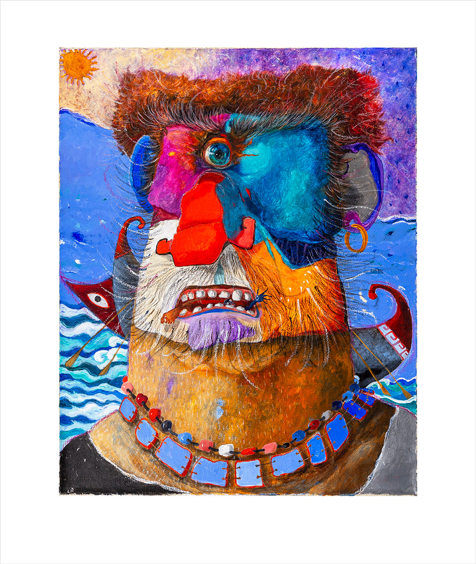 Fine Art Giclèe Pino Procopio - Il barbaro
