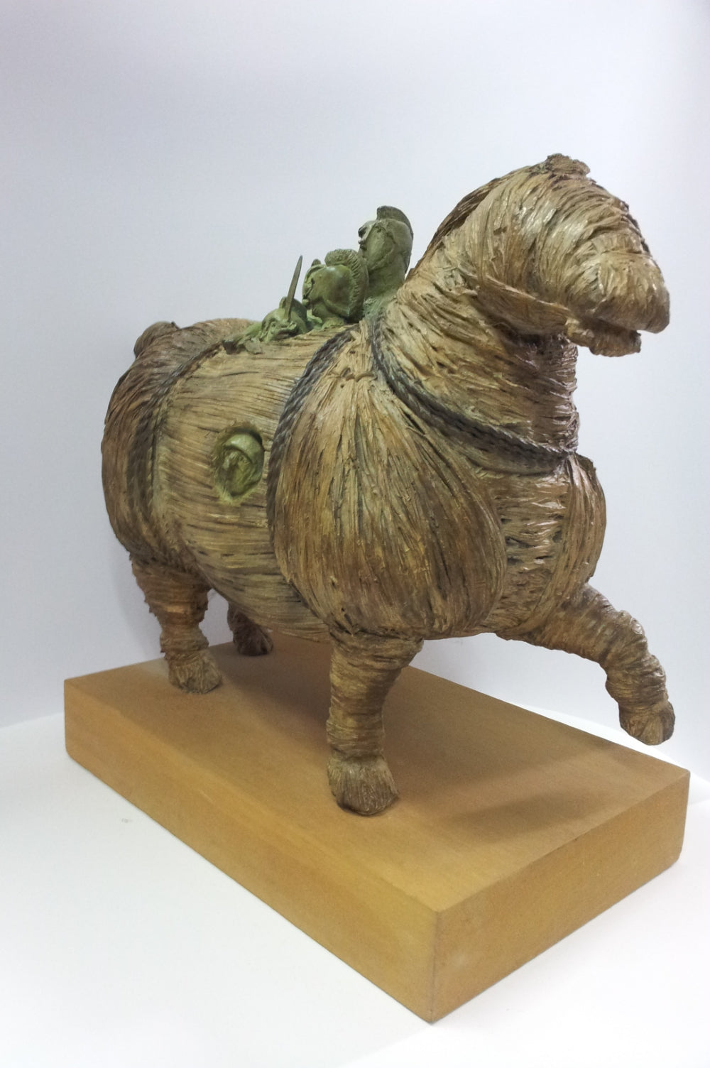 Scultura in bronzo Pino Procopio - Epeo