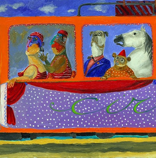 Pittura – Acrilico su tela - Pino Procopio – Circus