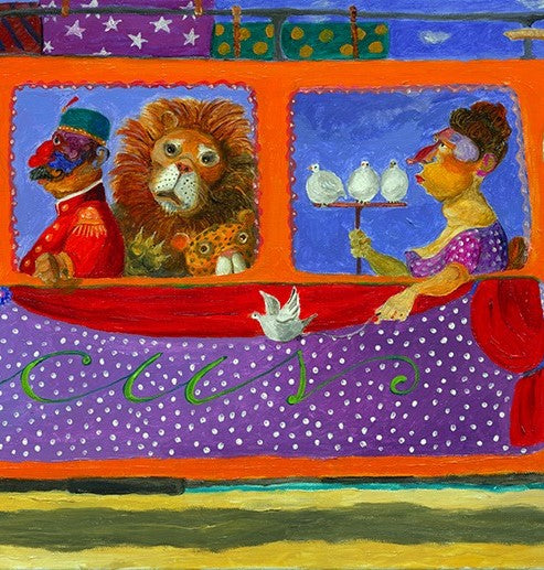 Pittura – Acrilico su tela - Pino Procopio – Circus