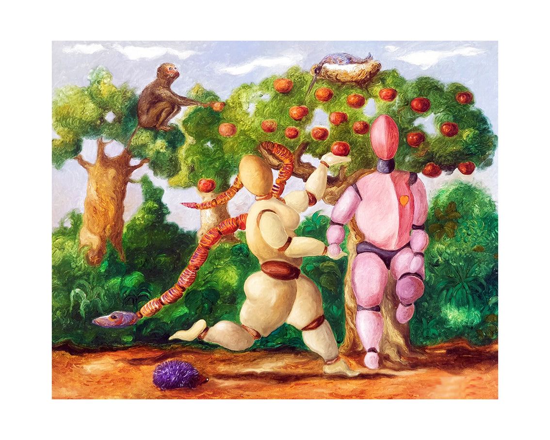 Fine Art Giclèe Pino Procopio - Adamo ed Eva