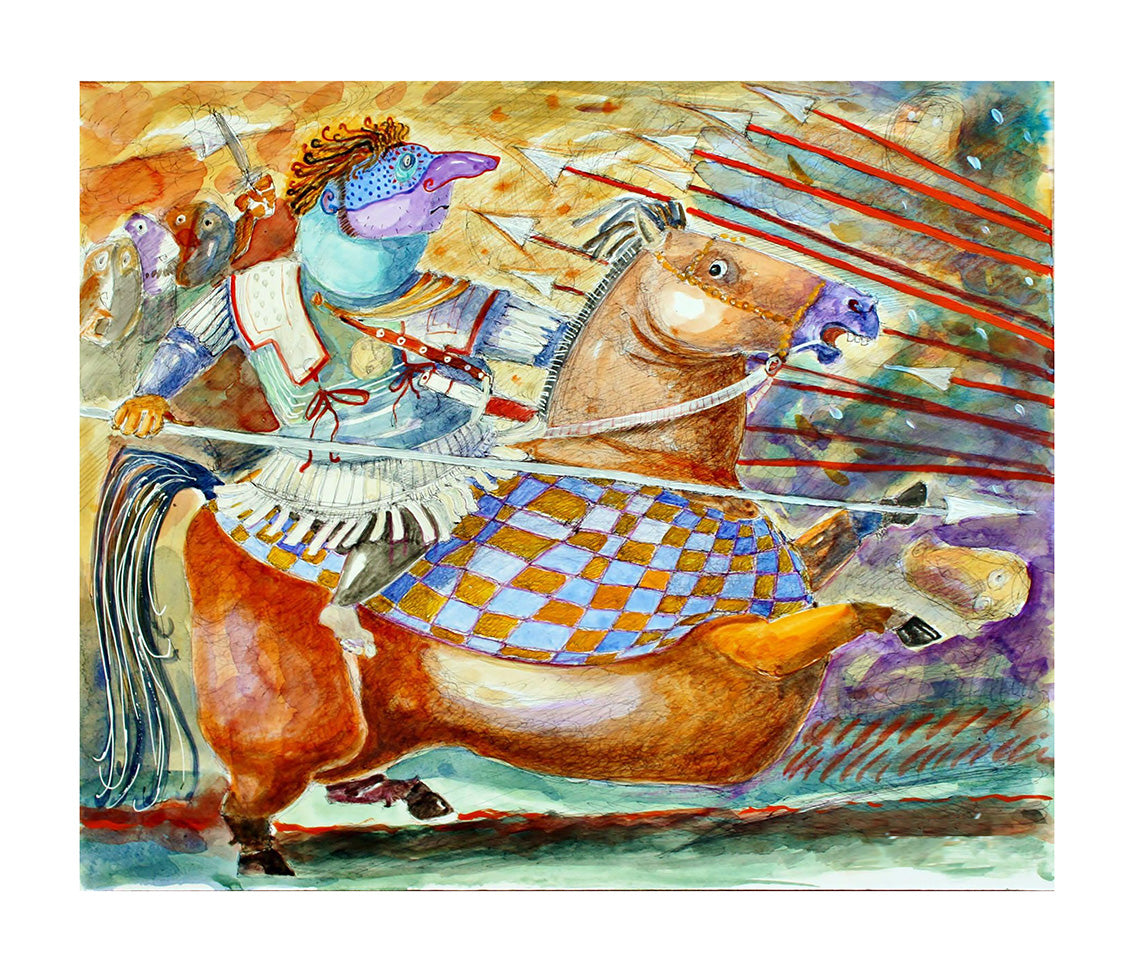 Fine Art Giclèe Pino Procopio - Alessandro Magno