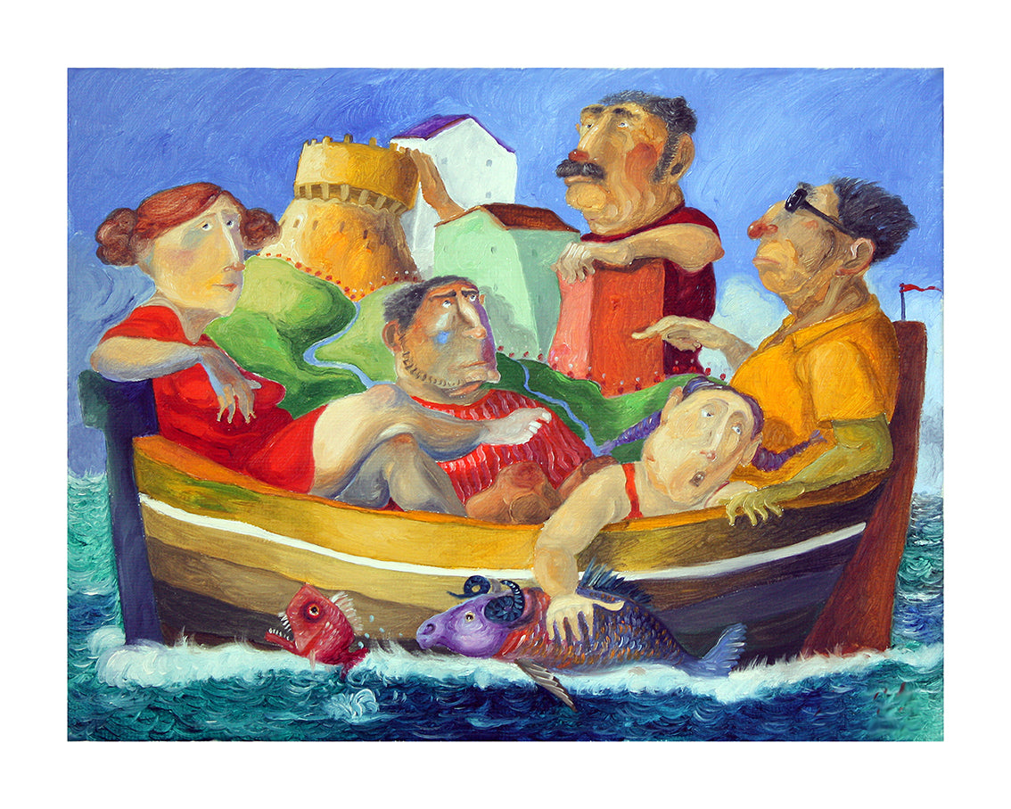 Fine Art Giclèe Pino Procopio - Argonauti