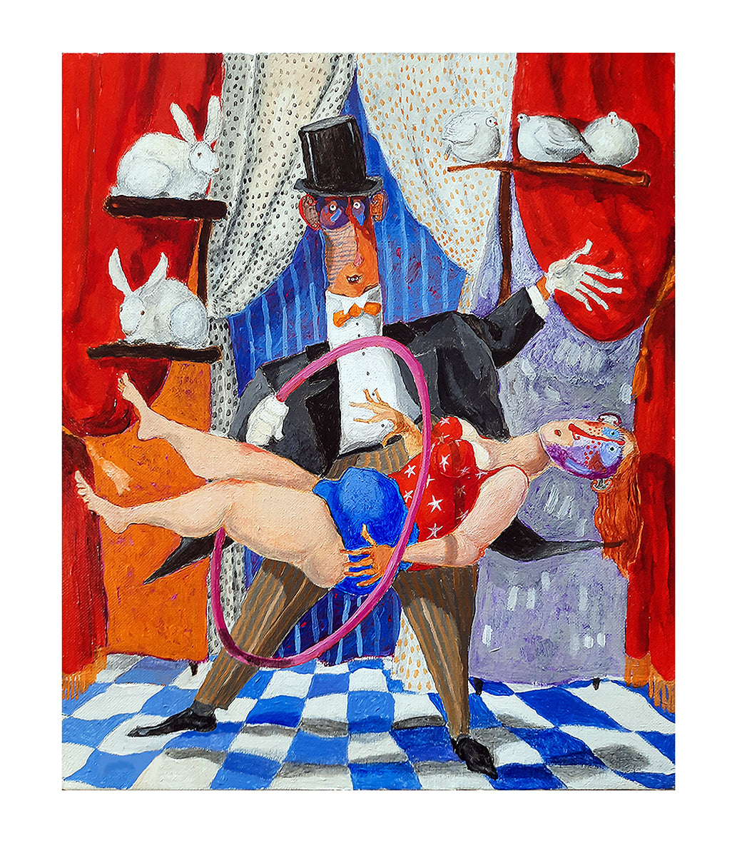 Fine Art Giclèe Pino Procopio - Il grande illusionista