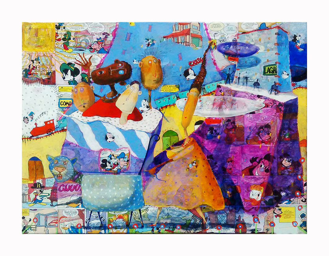 Fine Art Giclèe Pino Procopio - "Zirma" (Da “Città invisibili” di Italo Calvino)