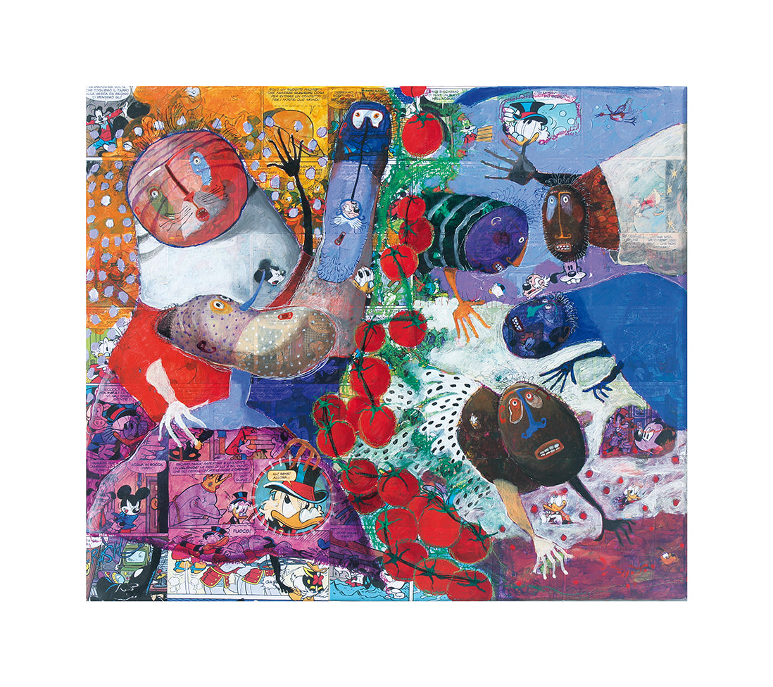 Fine Art Giclèe Pino Procopio - "Baadaaye. Pinocchio d'Africa" - Campo dei miracoli