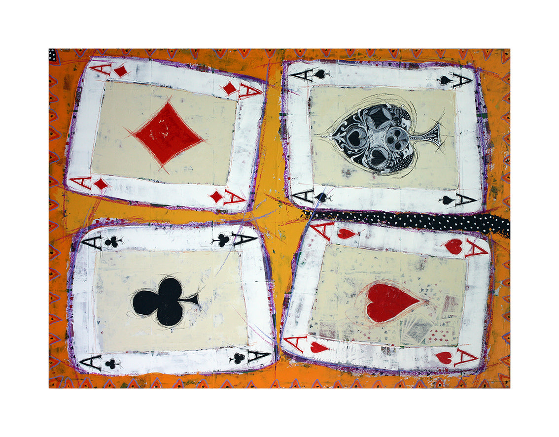 Fine Art Giclèe Pino Procopio - Carte scoperte