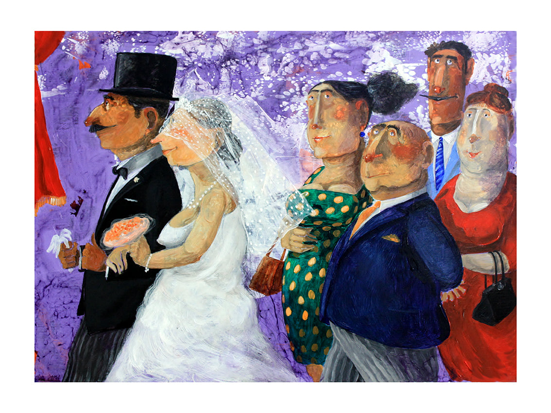 Fine Art Giclèe Pino Procopio - Corteo nuziale