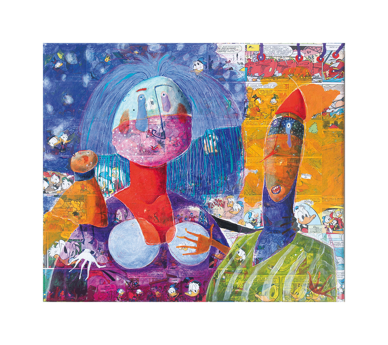 Fine Art Giclèe Pino Procopio - "Baadaaye. Pinocchio d'Africa" - Cuore di legno