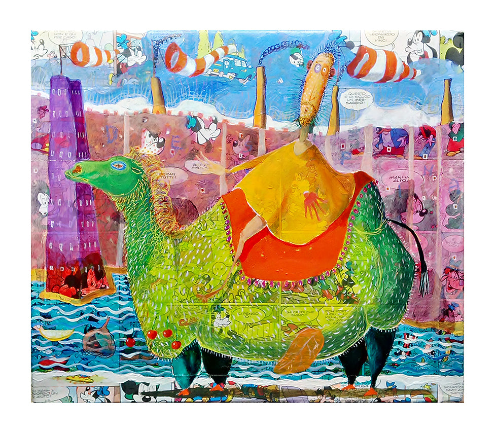 Fine Art Giclèe Pino Procopio - "Despina" (Da "Città invisibili" di Italo Calvino)