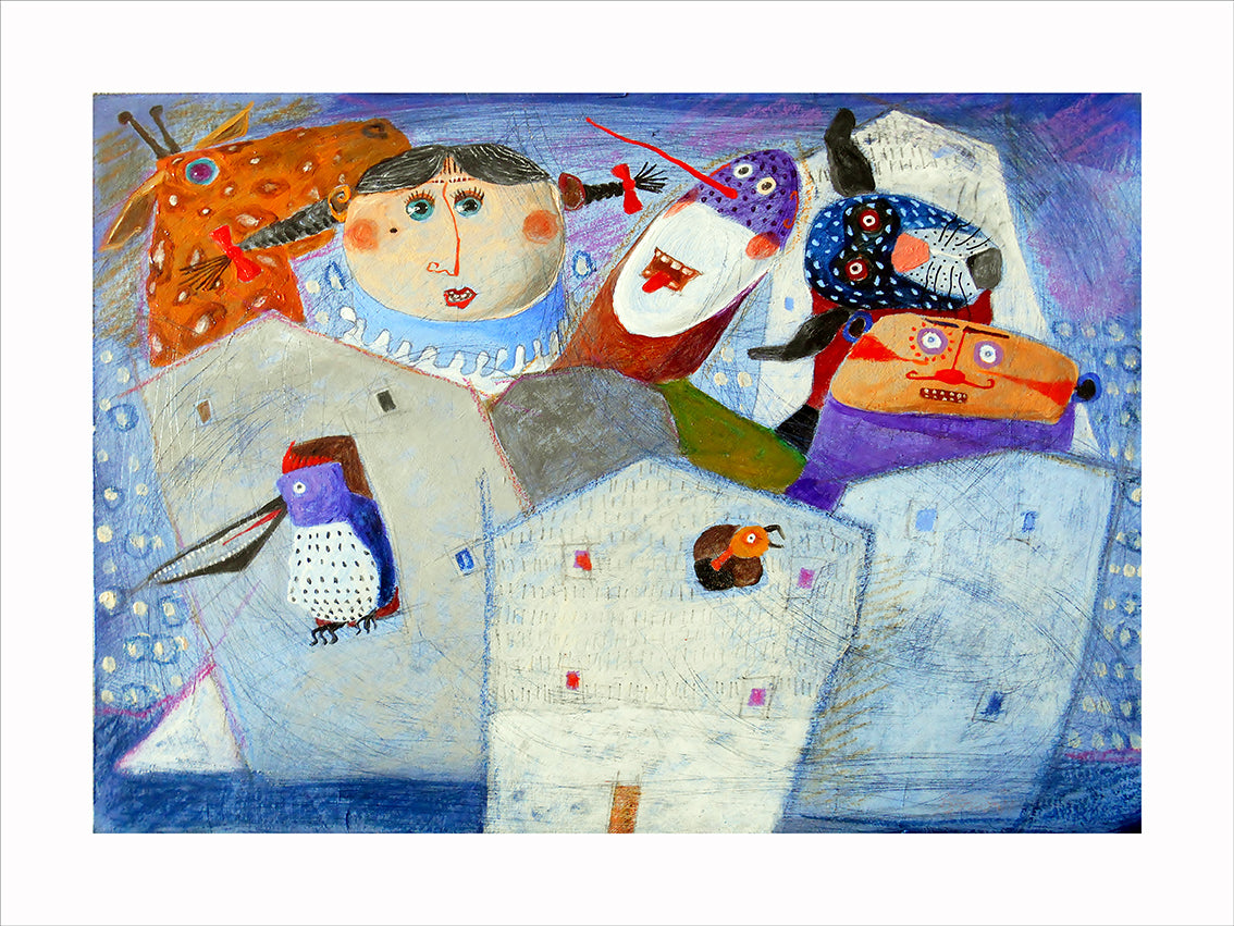 Fine Art Giclèe Pino Procopio - Il paese dei balocchi