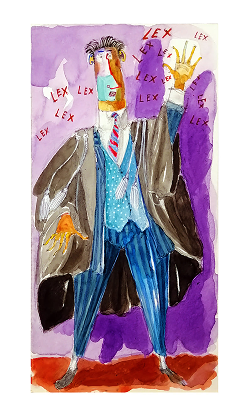 Fine Art Giclèe Pino Procopio - L'avvocato