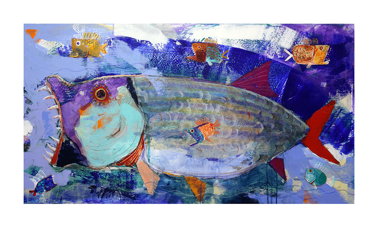 Pino Procopio Opera d'arte  Pesce Tigre