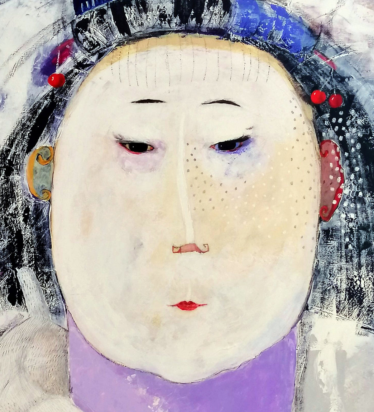 Fine_Art_Giclee_Pino_Procopio_Il_gatto_bianco_e_la_geisha