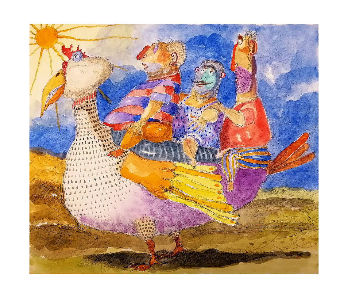 Fine Art Giclèe Pino Procopio - I tre ambasciatori