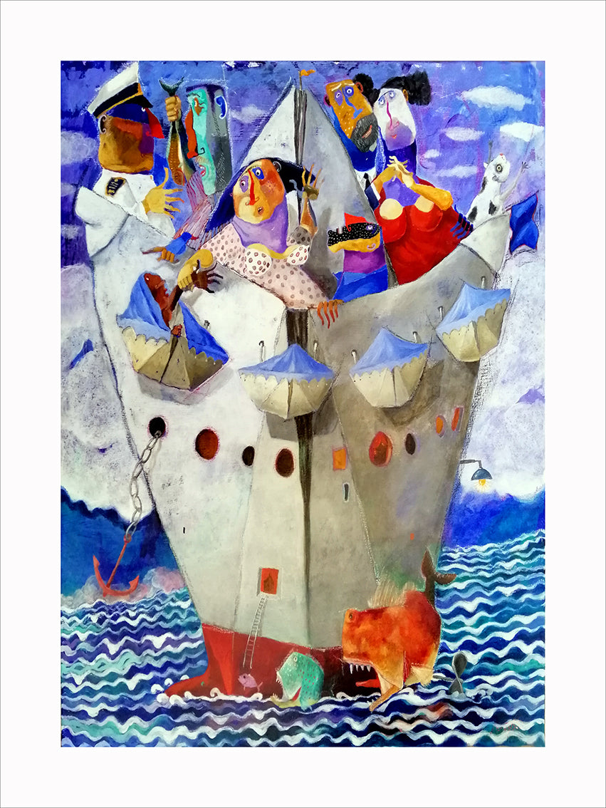 Fine Art Giclèe Pino Procopio - Il clandestino