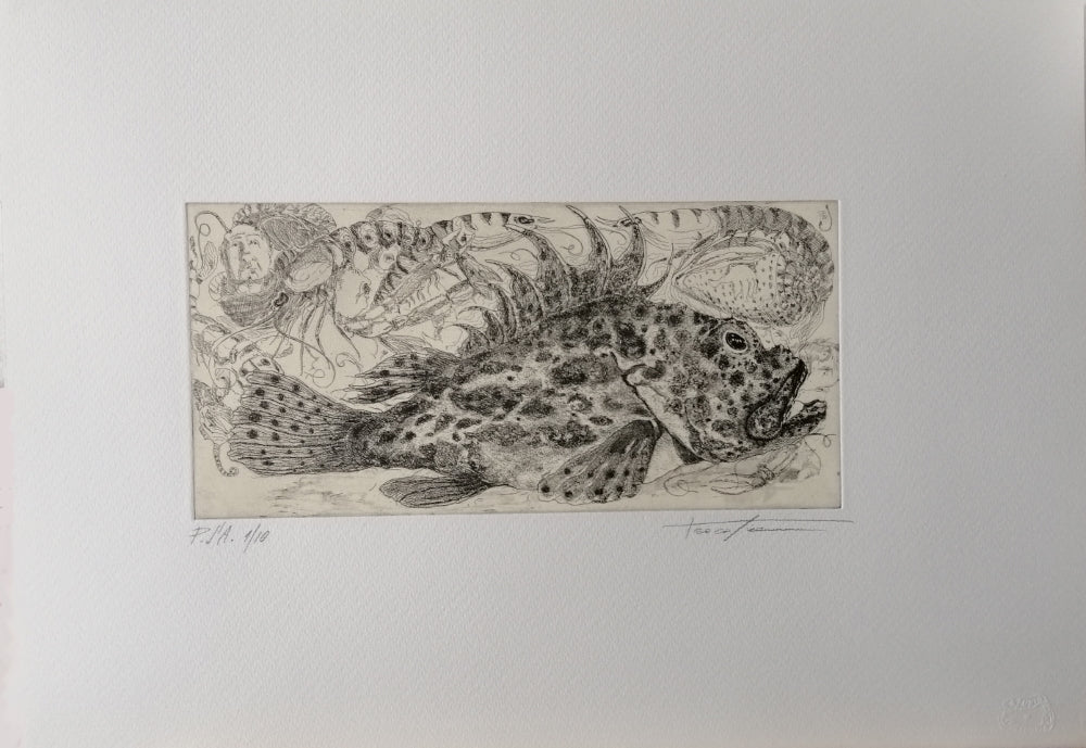 Print - Etching Pino Procopio - Profondità