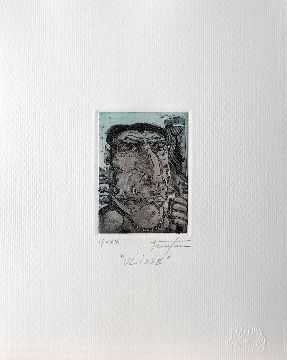 Print - Etching Pino Procopio - Ulysses