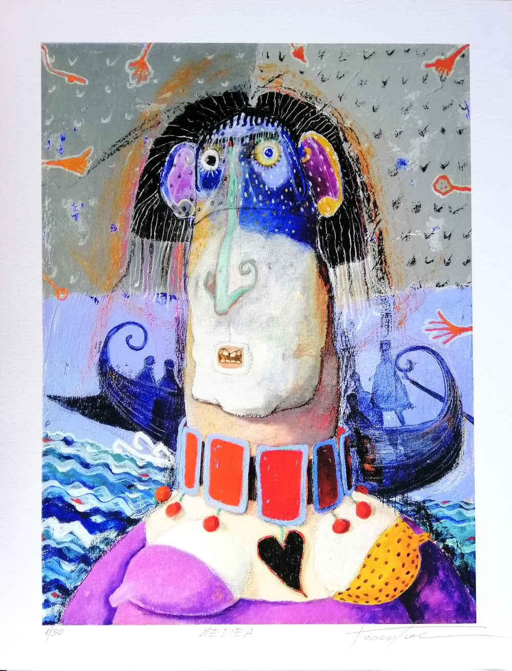 Fine Art Giclèe Pino Procopio - Medea