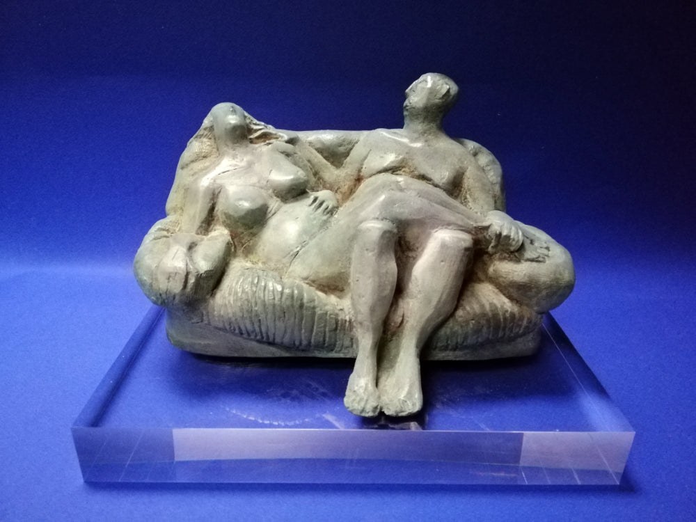 Scultura in bronzo Pino Procopio - Pino Procopio - Il rosso e il nero