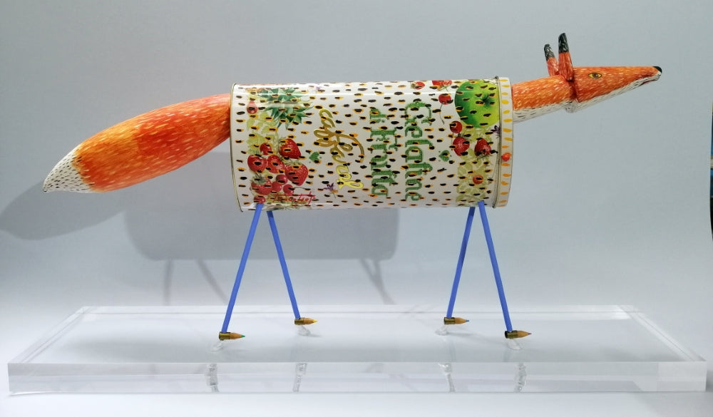 Scultura Pino Procopio - La volpe