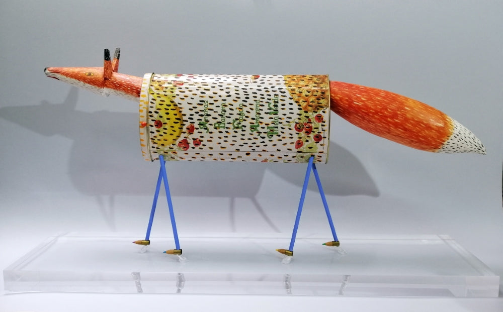 Scultura Pino Procopio - La volpe