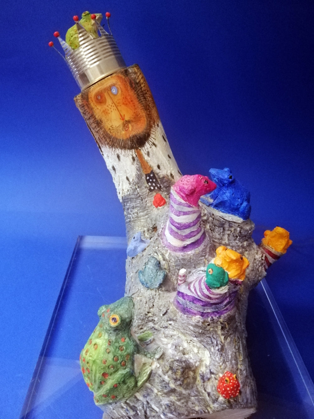 Scultura Pino Procopio - Pino Procopio - Le rane che chiedevano un re