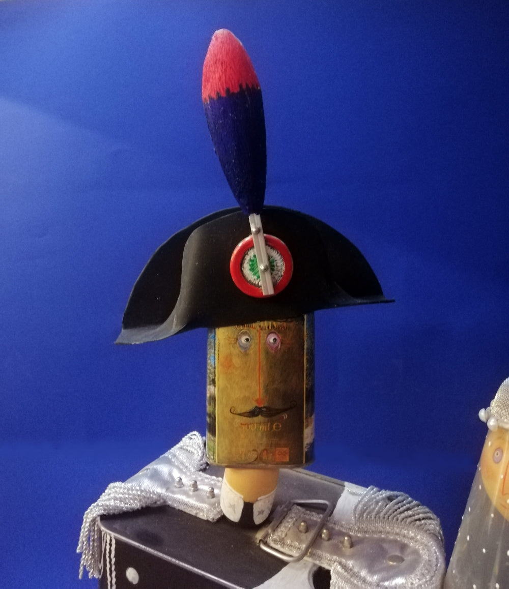Scultura Pino Procopio - Il capitano e la sua sposa