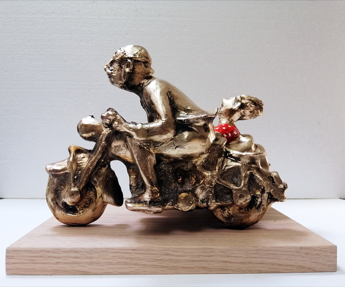 Scultura in bronzo Pino Procopio - Taormina