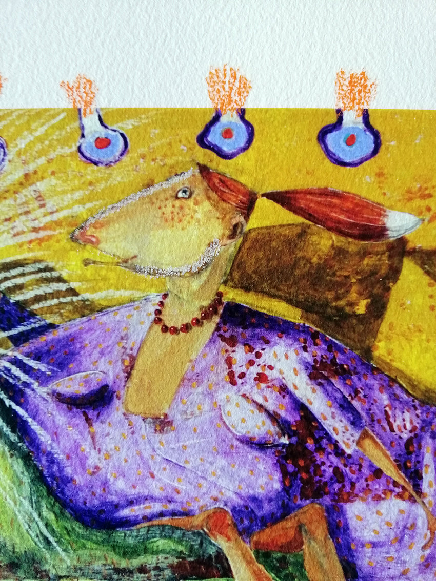 Stampa Fine Art Giclèe *Ritoccata a mano* Pino Procopio 30x30