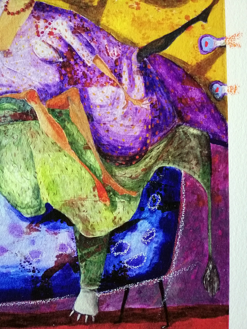 Stampa Fine Art Giclèe *Ritoccata a mano* Pino Procopio 30x30