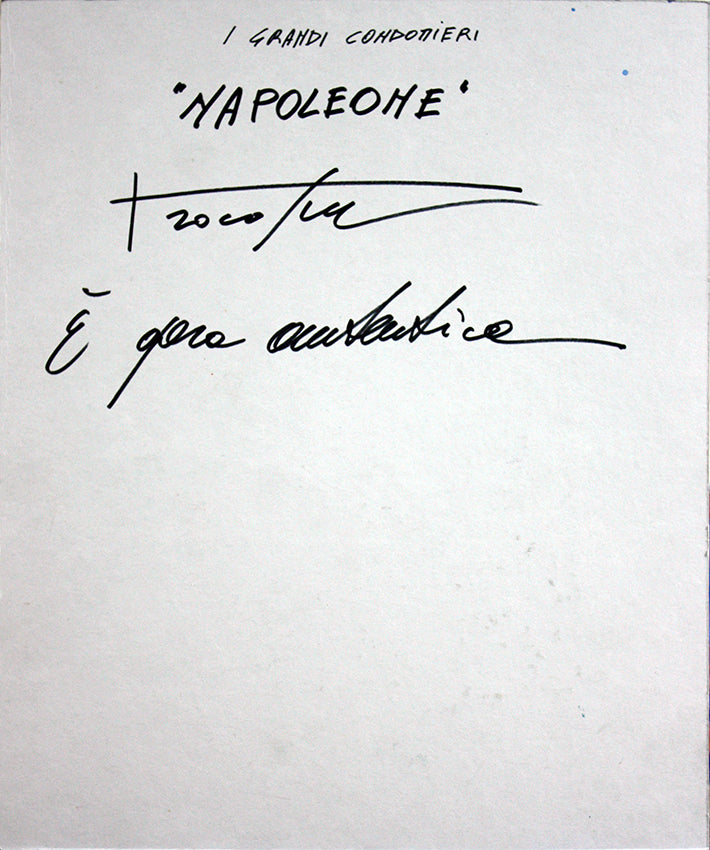 Pittura - Acquerello Pino Procopio - Napoleone