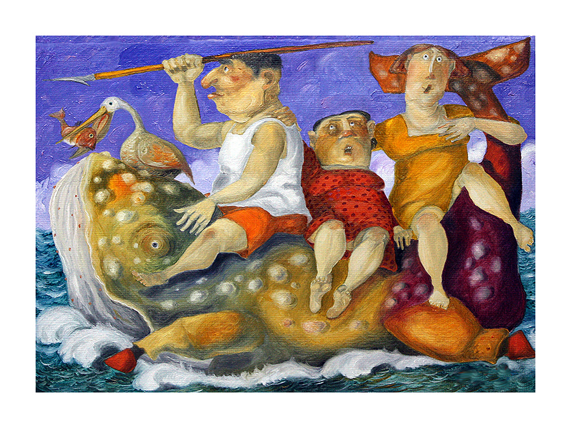 Fine Art Giclèe Pino Procopio - Il baleniere