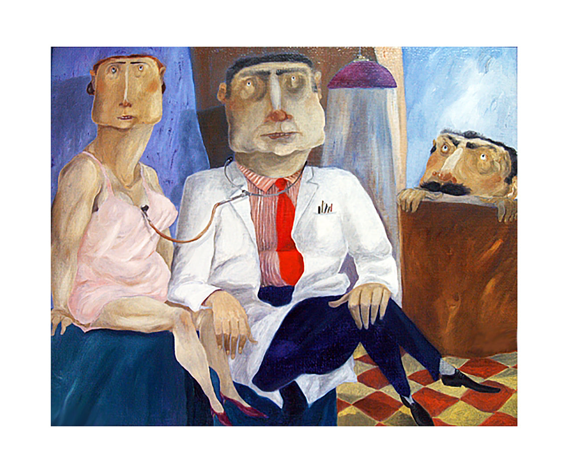 Fine Art Giclèe Pino Procopio - Il medico