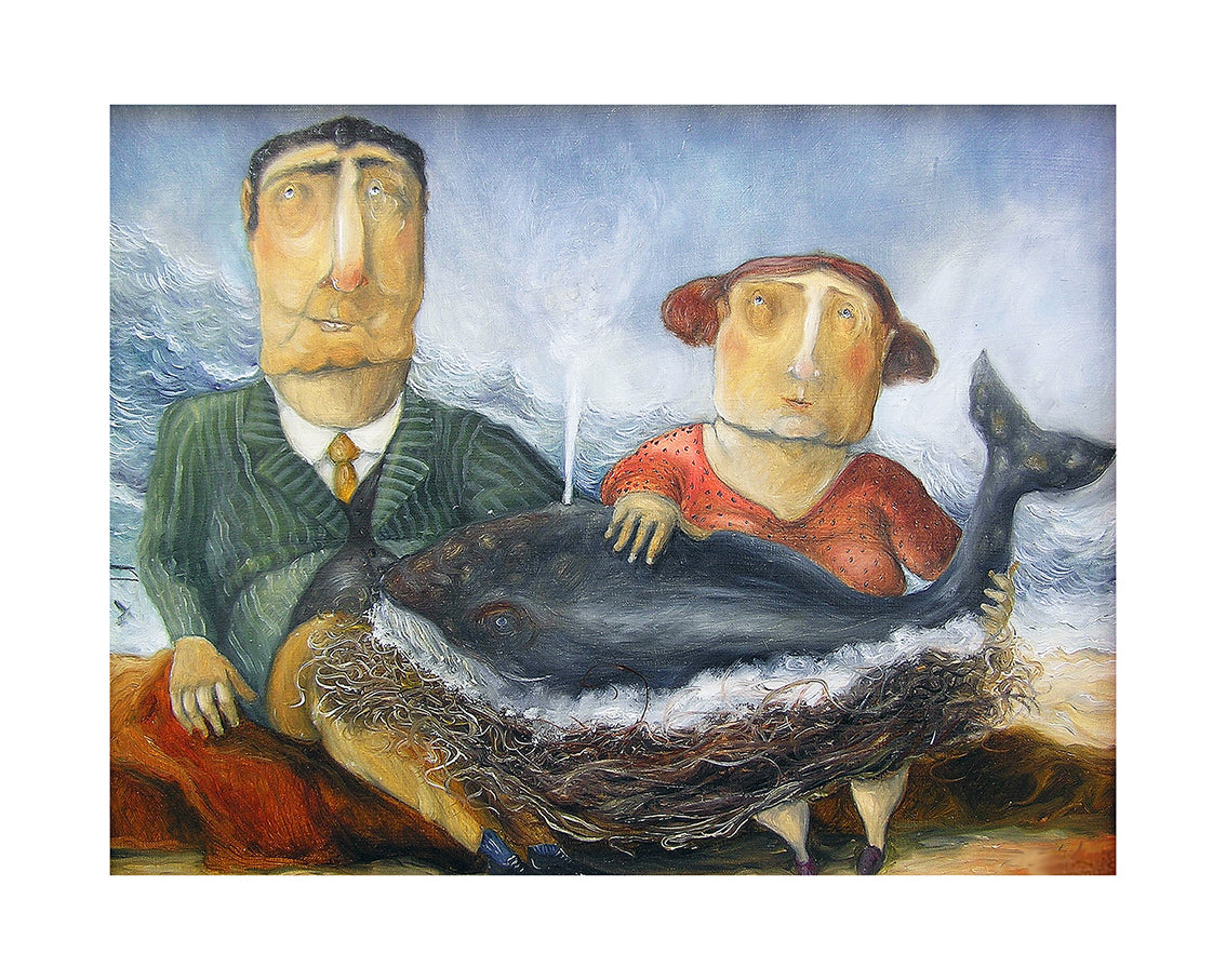 Fine Art Giclèe Pino Procopio - Il nido della balena