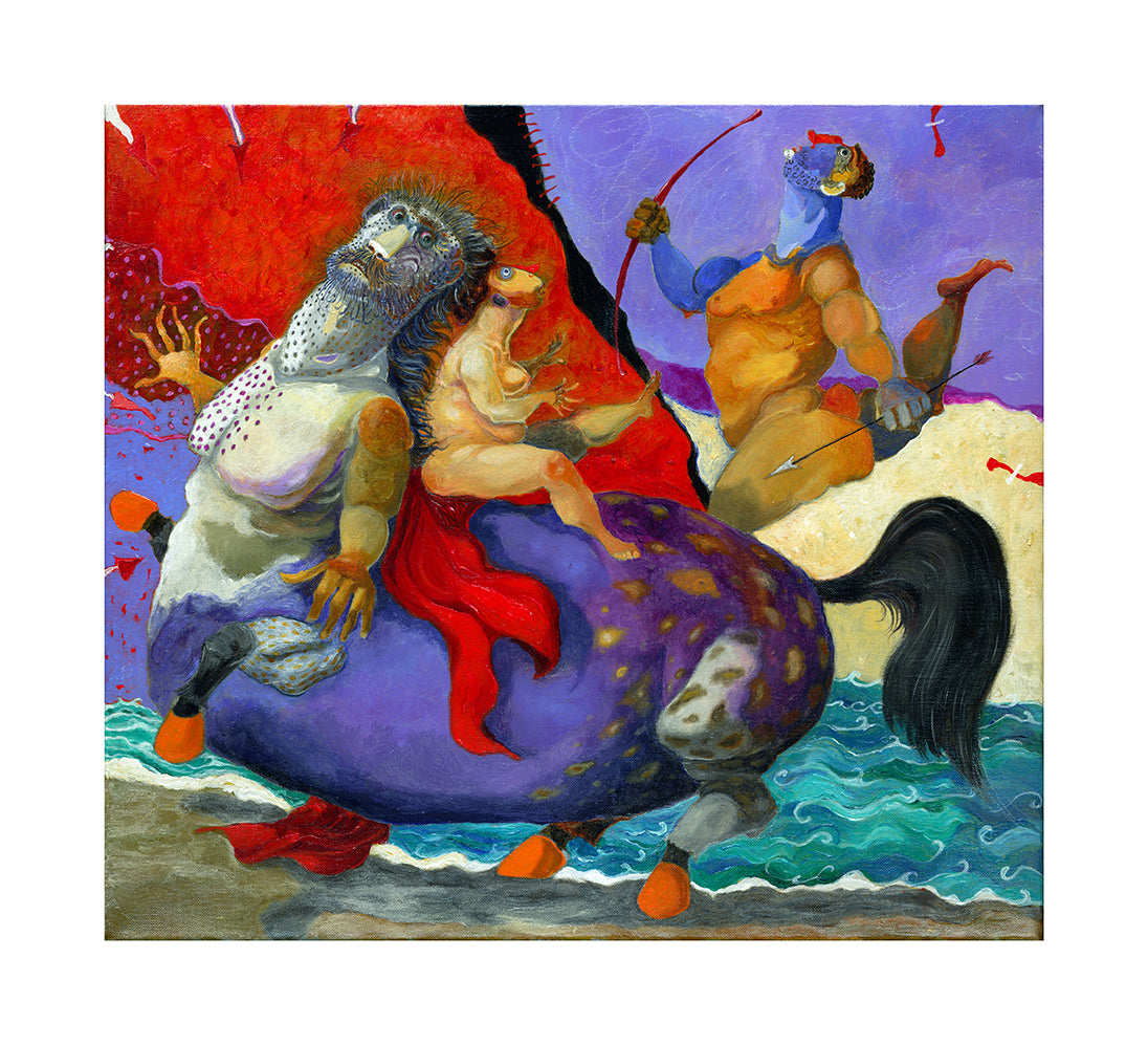 Fine Art Giclèe Pino Procopio - La camicia di Nesso