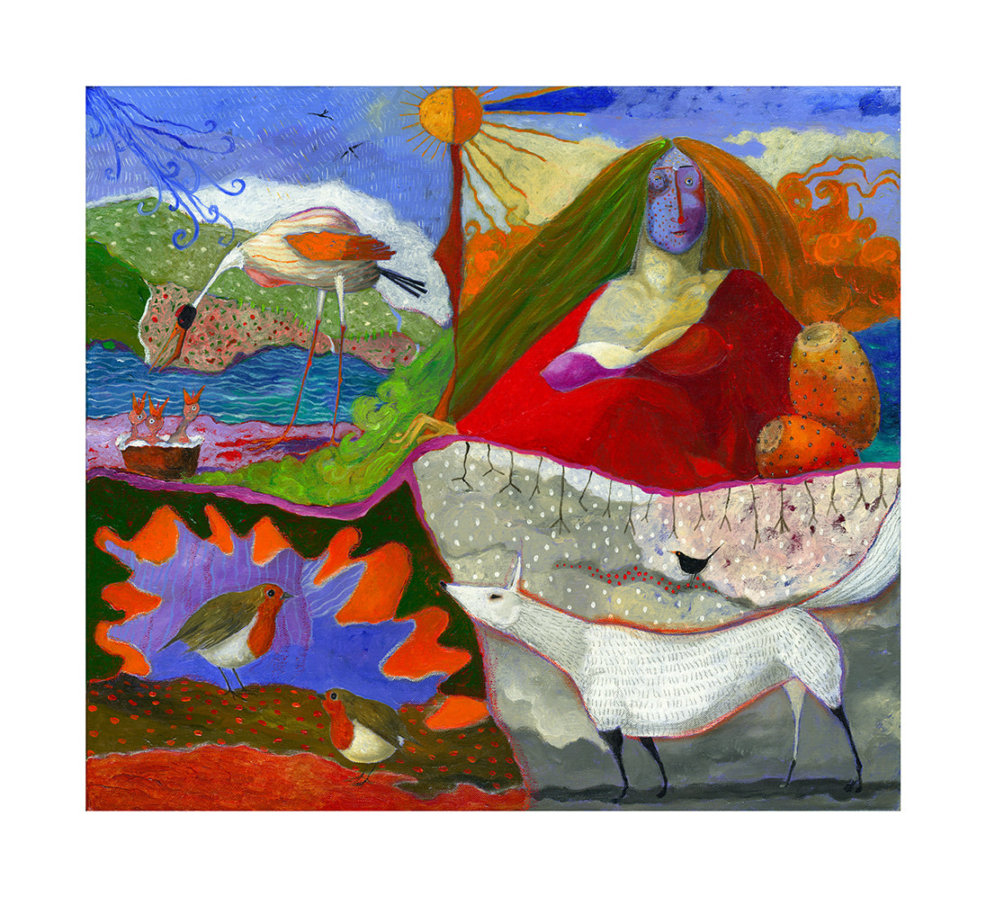 Fine Art Giclèe Pino Procopio - La nascita delle stagioni