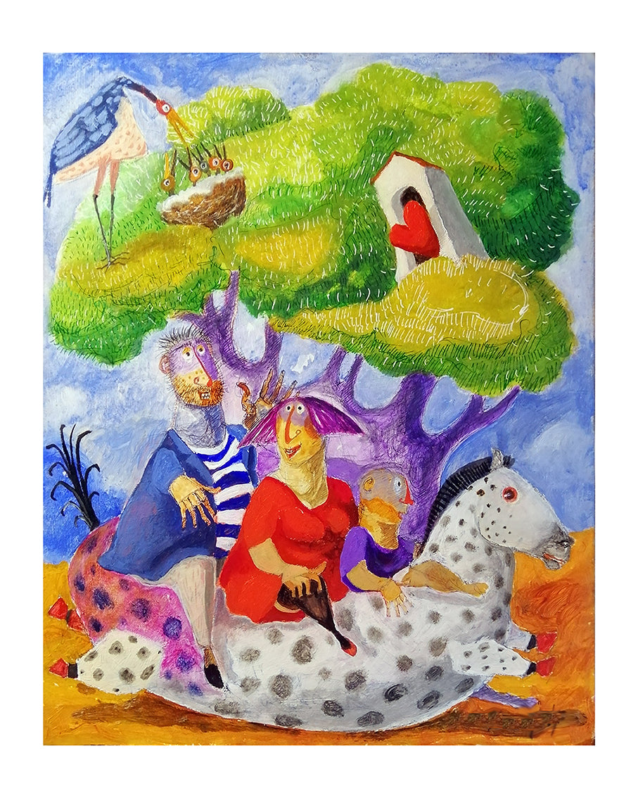 Fine Art Giclèe Pino Procopio - L'albero della vita