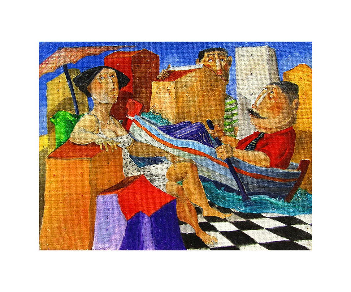 Fine Art Giclèe Pino Procopio - Portofino