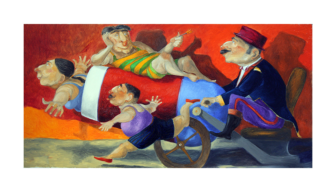 Fine Art Giclèe Pino Procopio - Pronto al fuoco