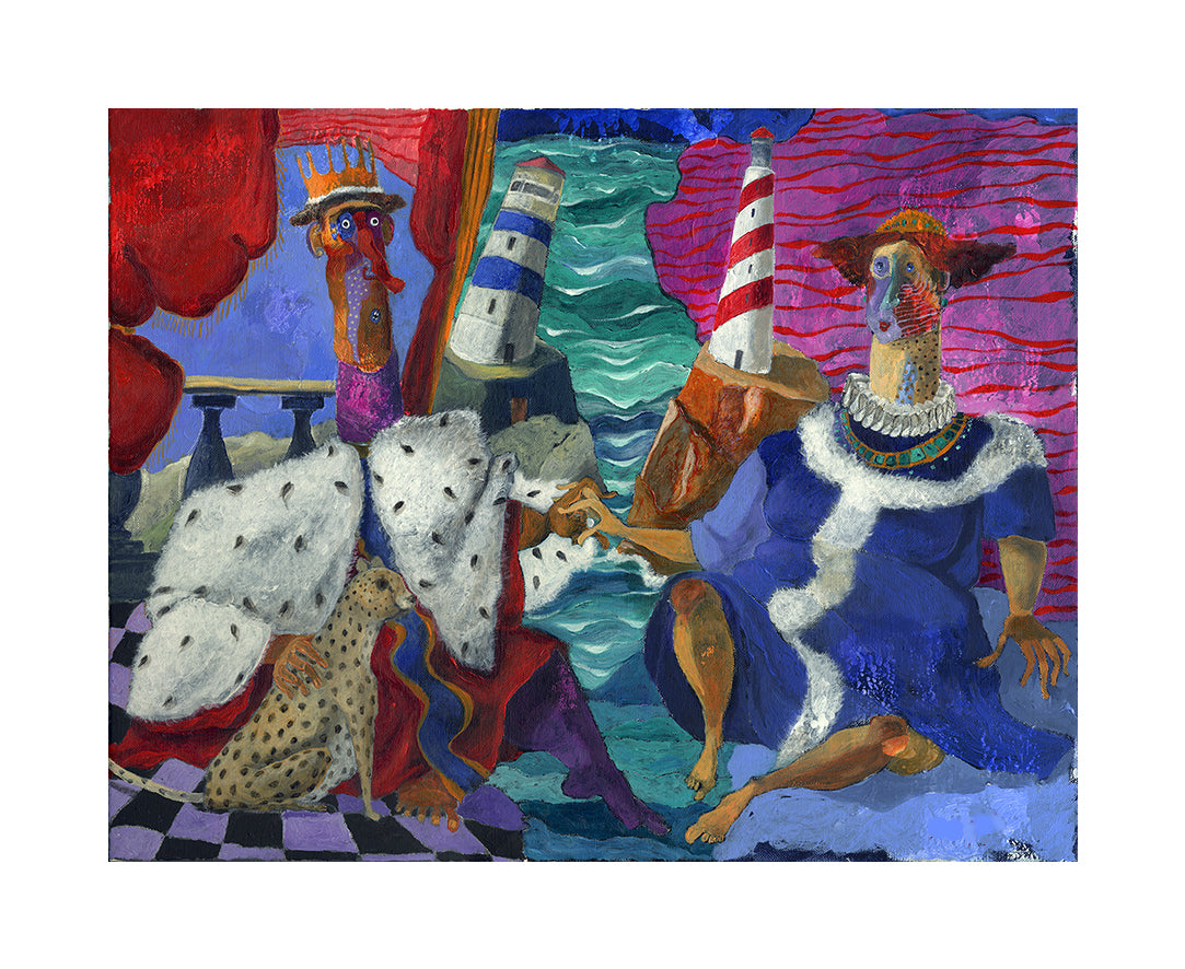 Fine Art Giclèe Pino Procopio – Il mare che divide