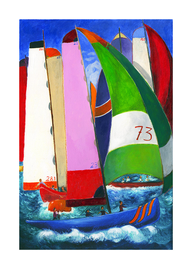 Fine Art Giclèe Pino Procopio - Giro di boa