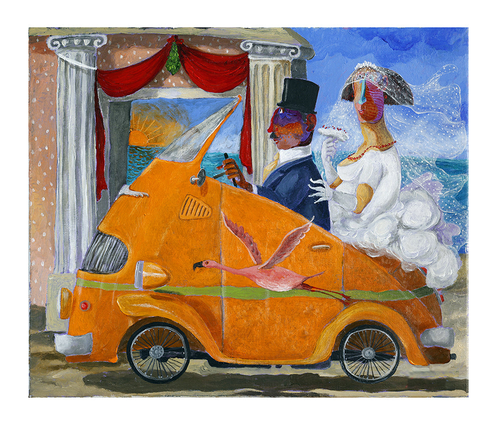 Fine Art Giclèe Pino Procopio - La sposa greca