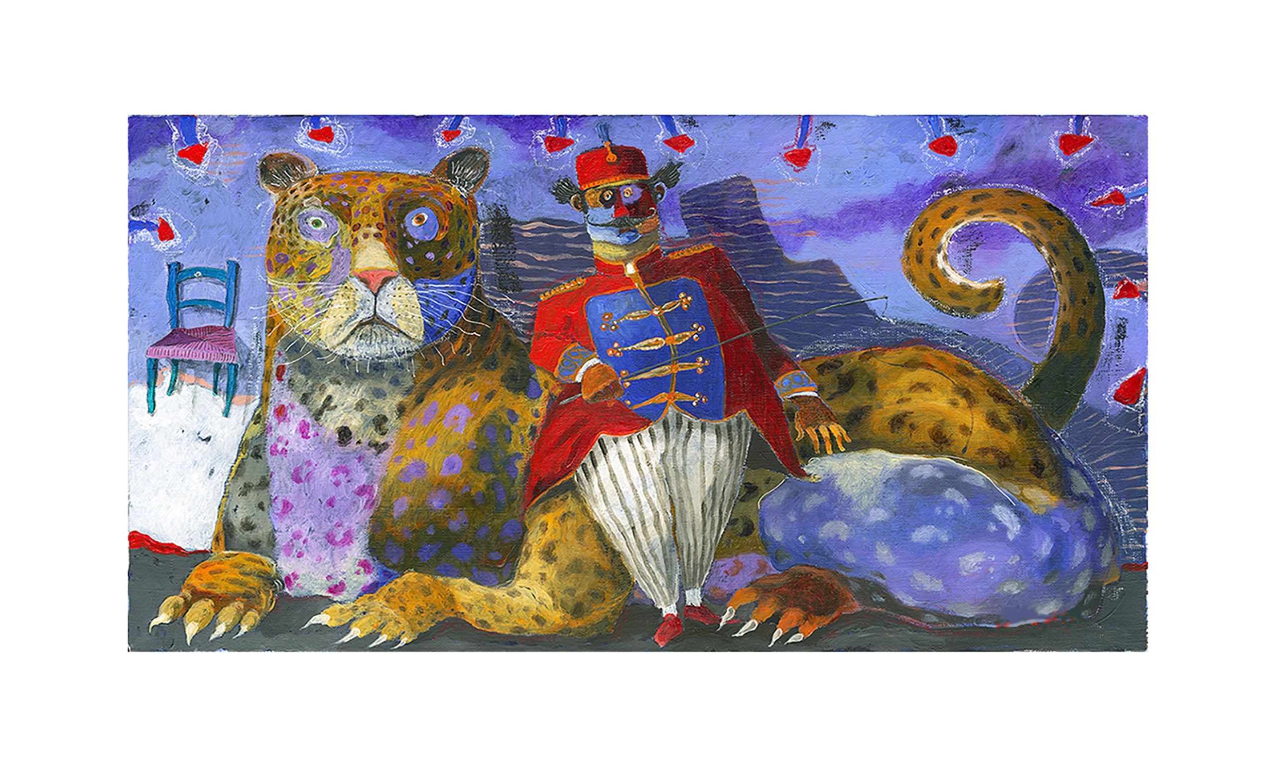 Fine Art Giclèe Pino Procopio - Il domatore 50x30