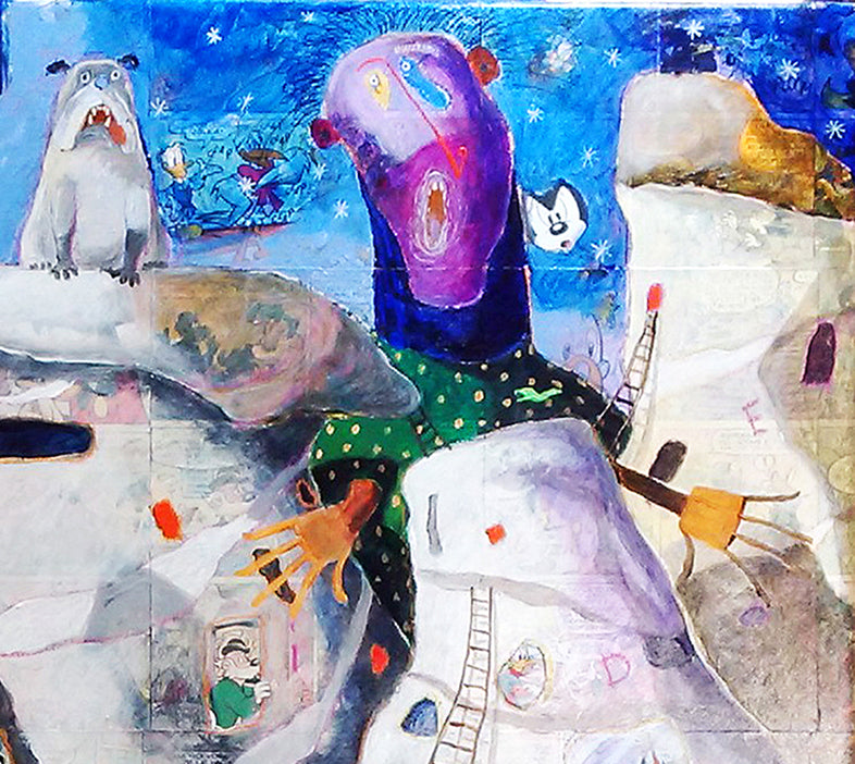Fine Art Giclèe Pino Procopio - "Zobeide" (Da "Città invisibili di Italo Calvino)
