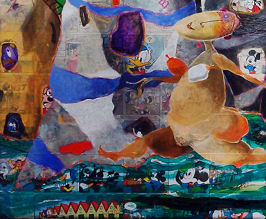 Fine Art Giclèe Pino Procopio - "Zobeide" (Da "Città invisibili di Italo Calvino)