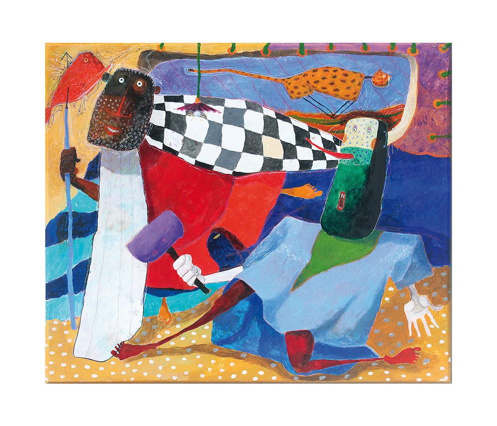 Fine Art Giclèe Pino Procopio - "Baadaaye. Pinocchio d'Africa" - Una voce