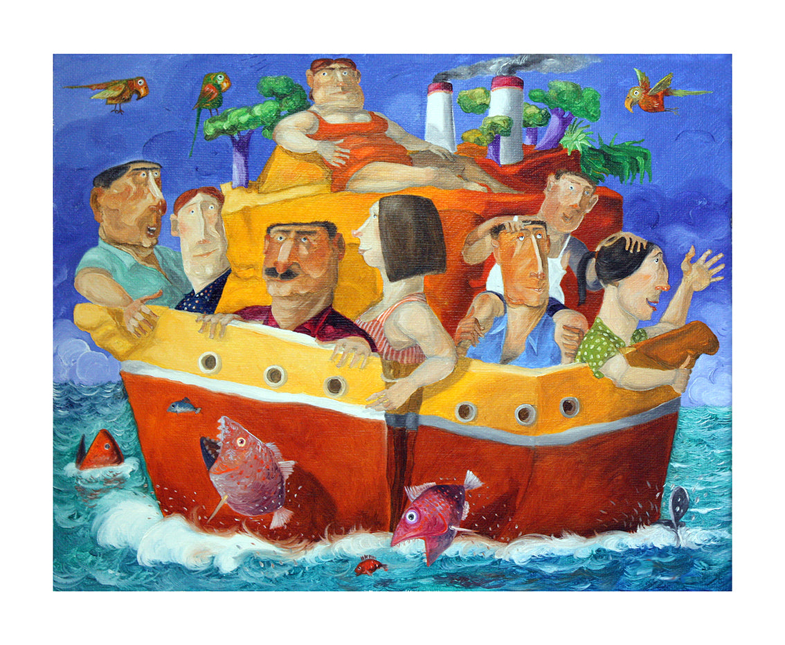 Fine Art Giclèe Pino Procopio - Crociera in Florida