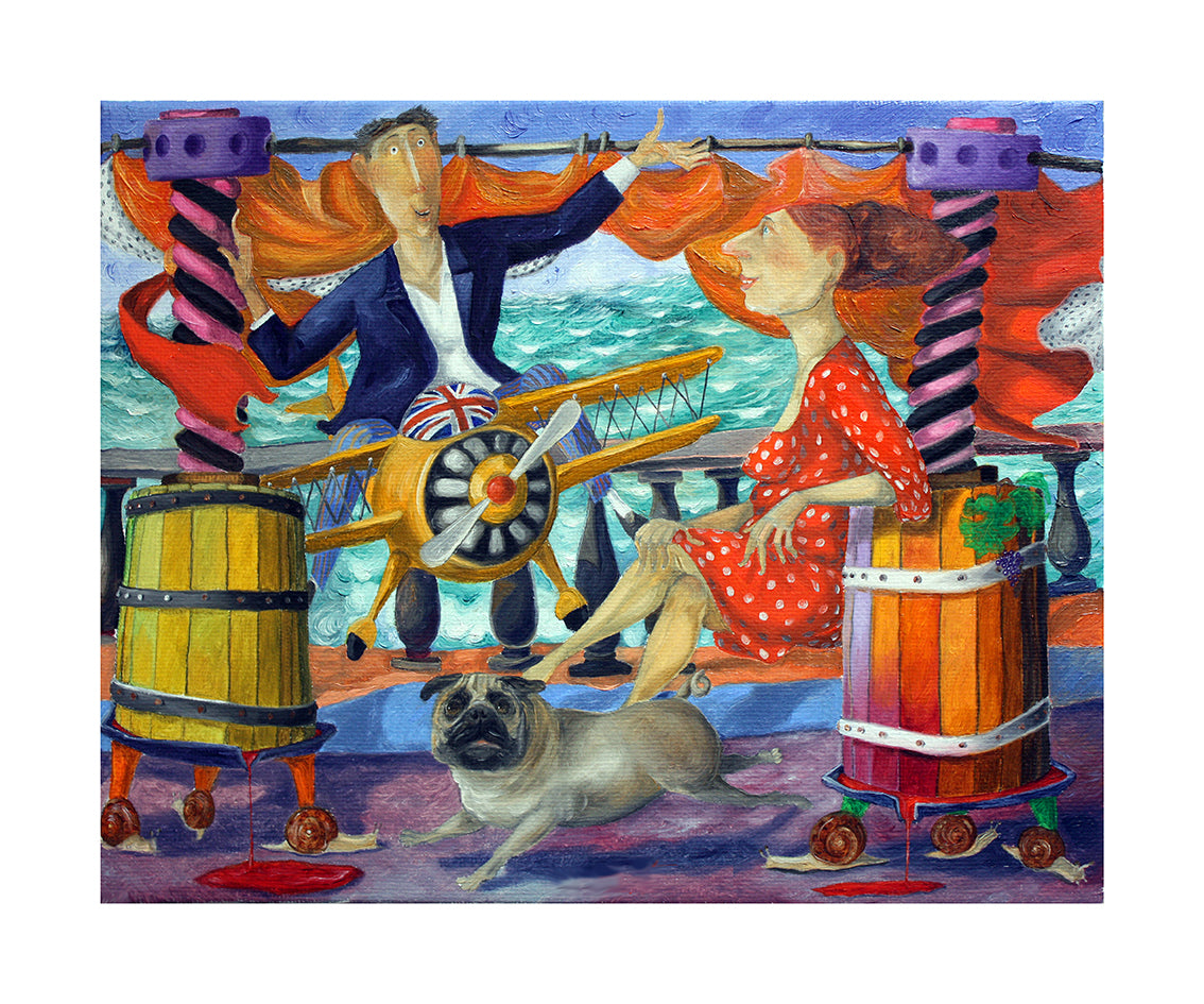 Fine Art Giclèe Pino Procopio - Il viticoltore