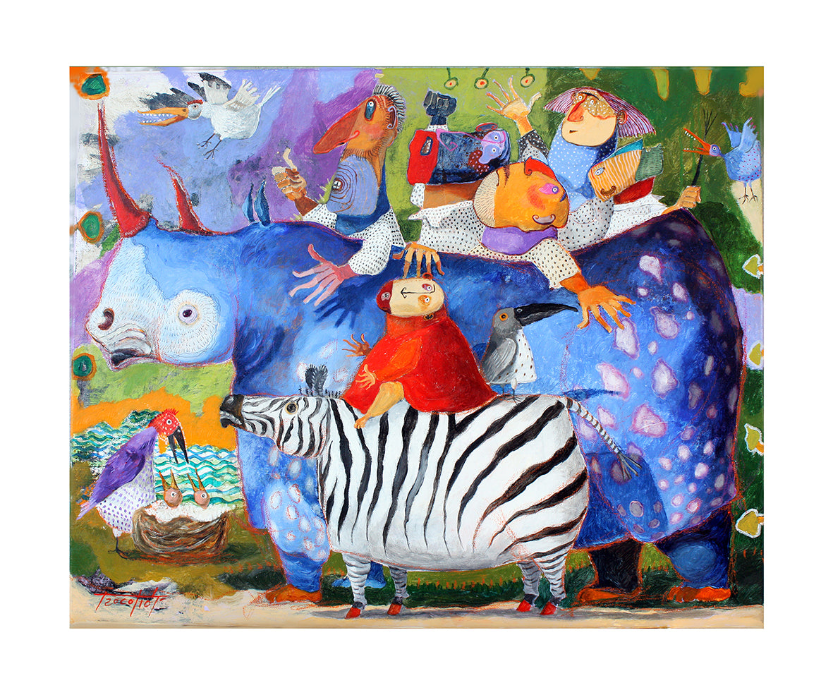 Fine Art Giclèe Pino Procopio – Zambesi 50x60